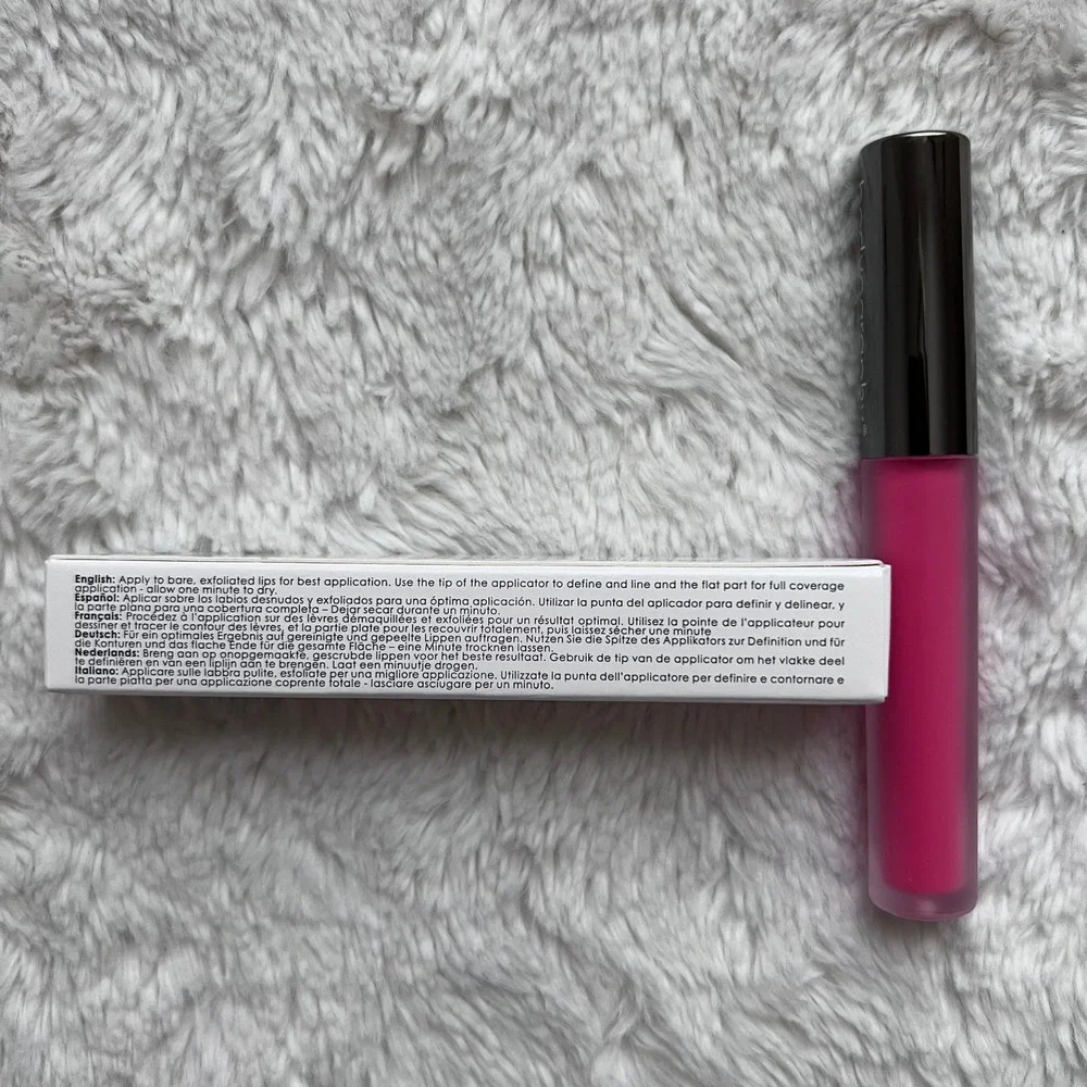 Bodyography Lip Lava Liquid Lipstick Free Spirit 9623 Pink Matte 0.08oz NIB